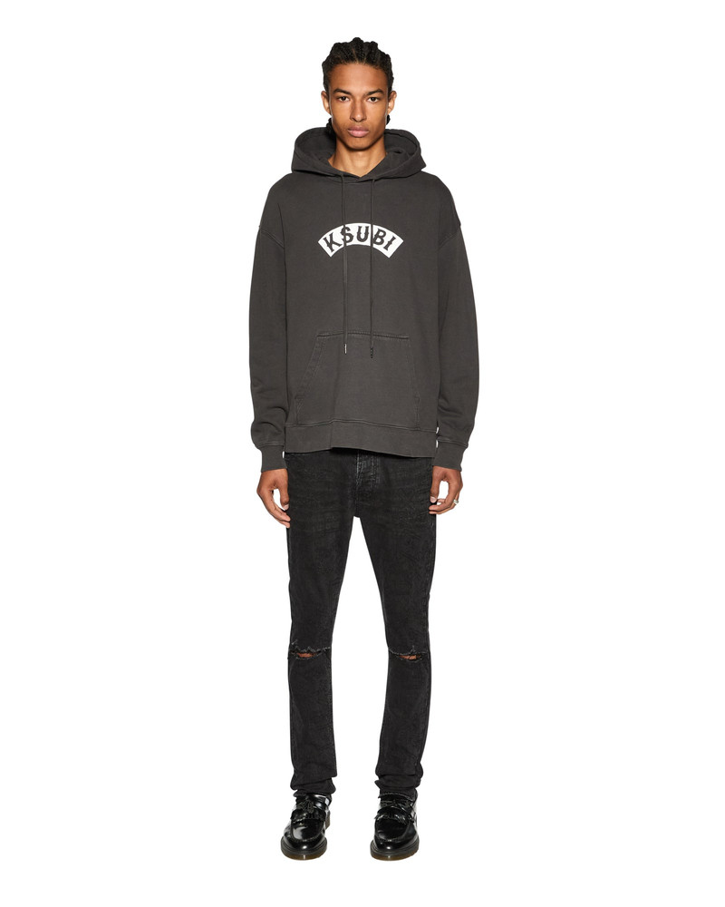 BADDIES BIGGIE HOODIE FADED BLACK 6