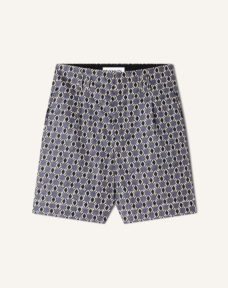 PRINTED COTTON SHORTS 1