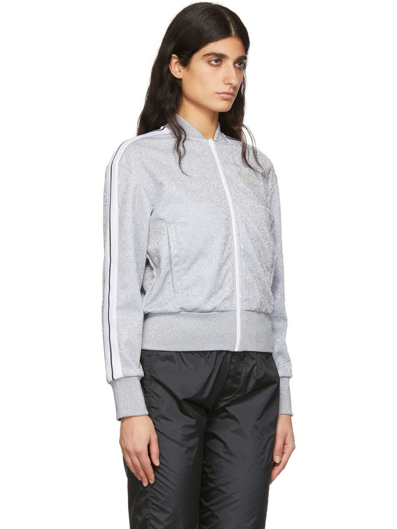 Grey Polyester Track Jacket 2