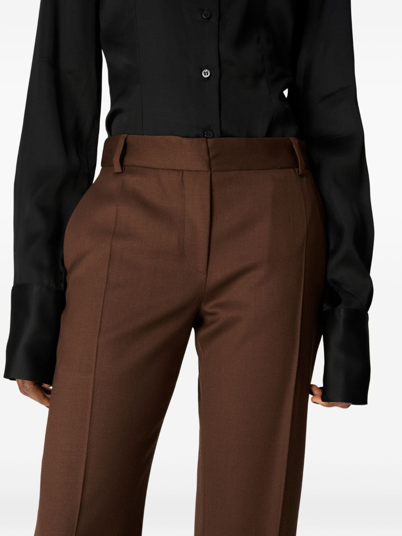 Marine Serre virgin-wool tailored trousers outlook