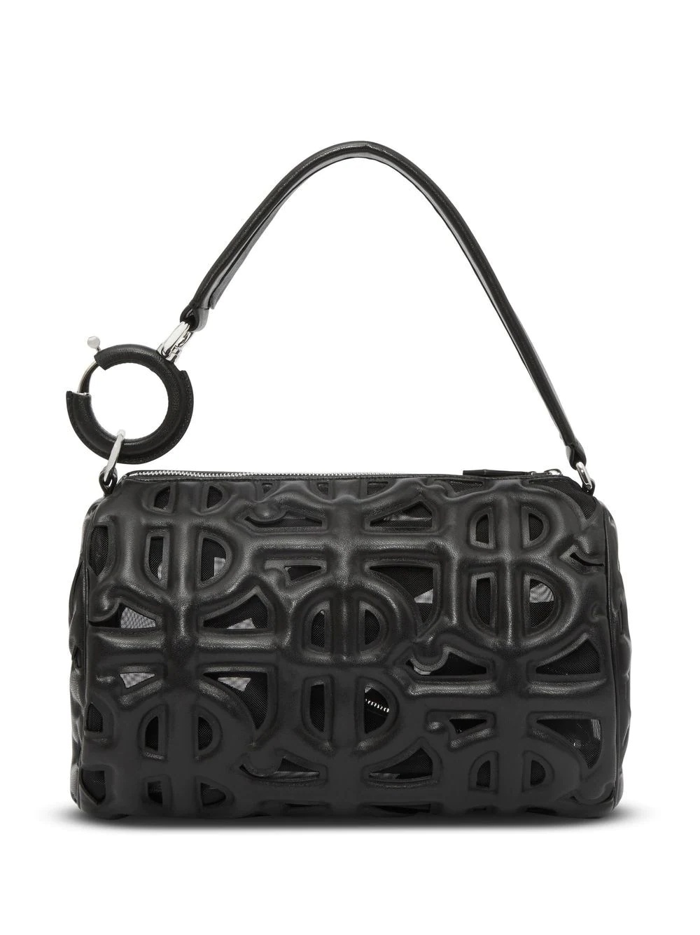 small Rhombi quilted Monogram shoulder bag - 3