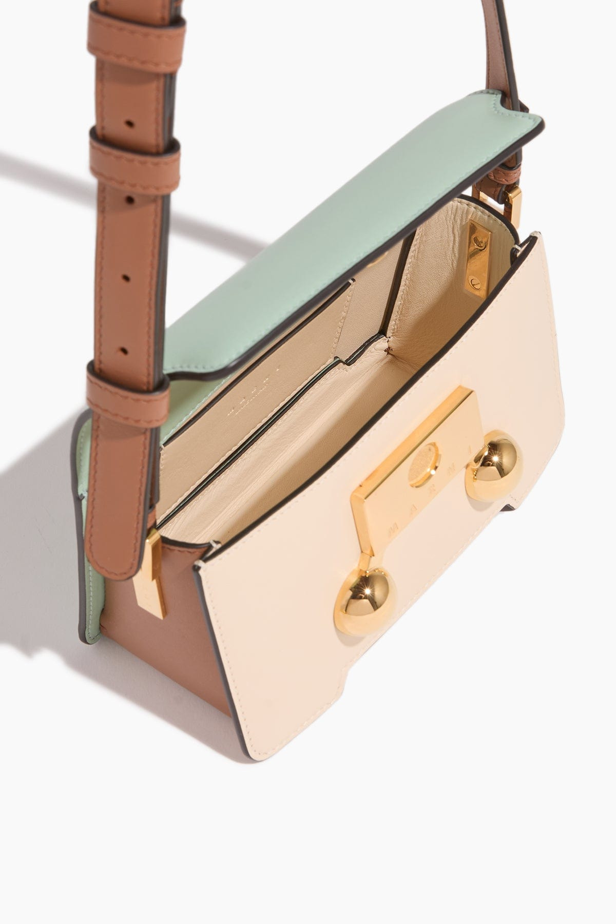 Trunkaroo Mini Shoulder Bag in Linden/Shell/Cinnamon - 4