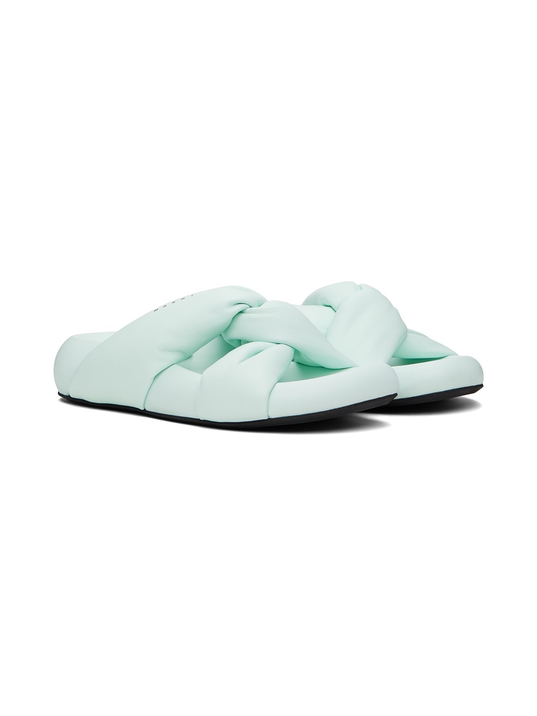Blue Tie Sandals - 4