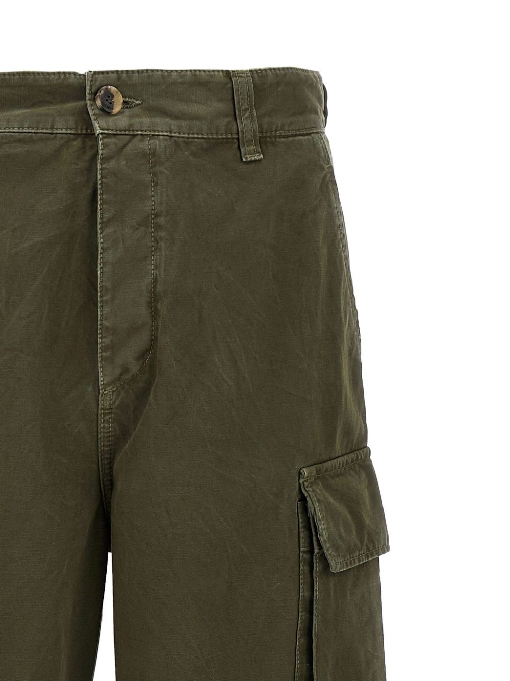 cotton cargo trousers - 3
