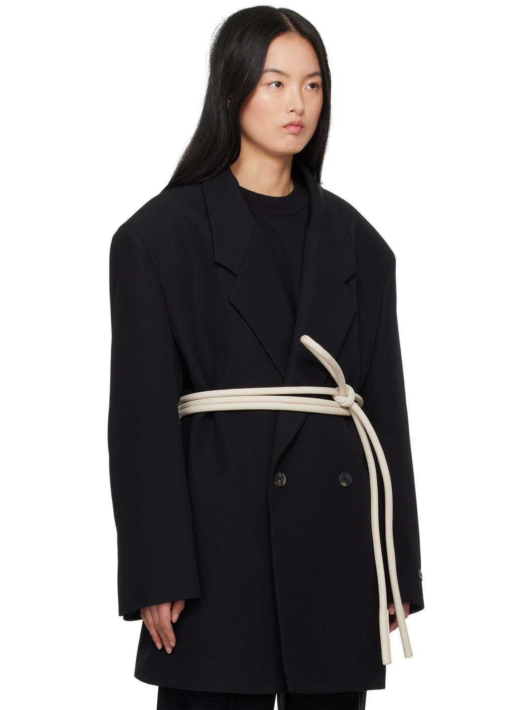 Off-White Leather Rope Belt - 2