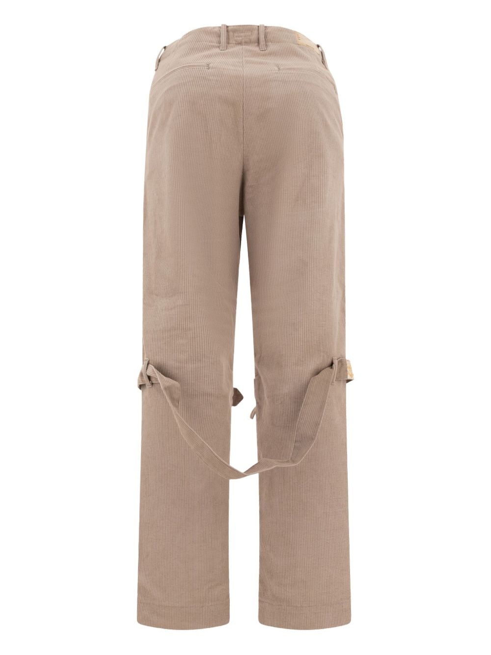 buckle-strap trousers - 2