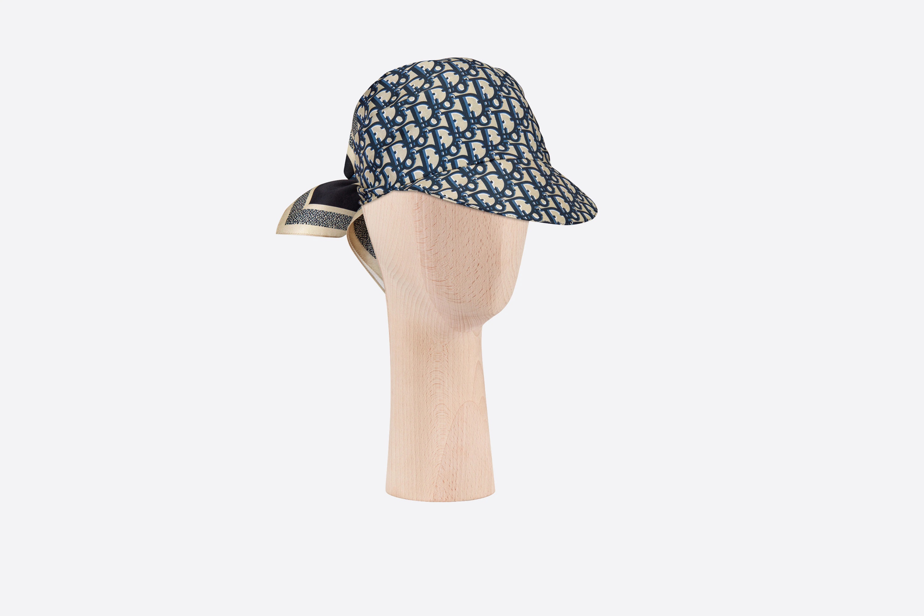 Dior Oblique Silk Visor - 1