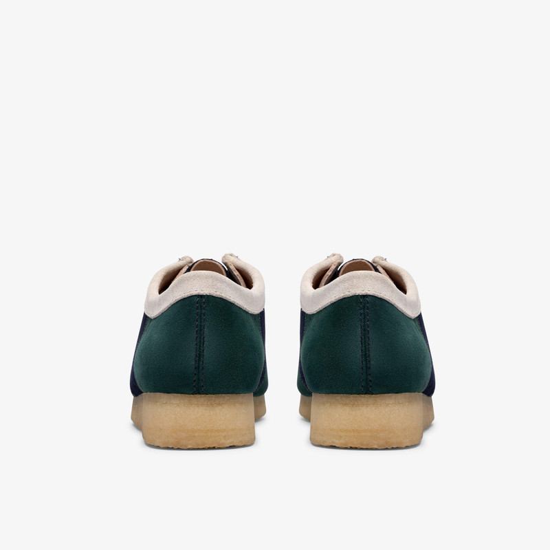 Wallabee Blue/Green Stripe 5