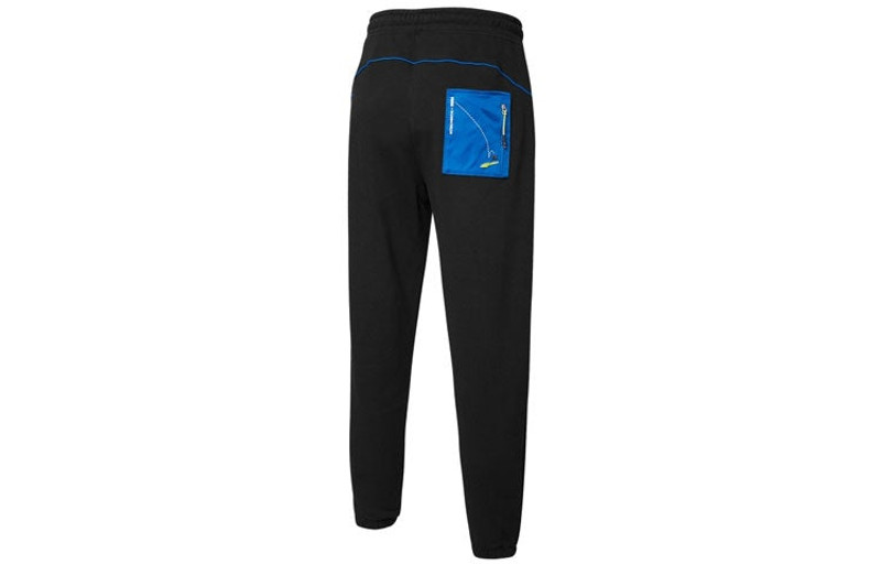 PUMA PUMA x Roaringwild Sweatpants 'Black Blue' 532595-01 outlook