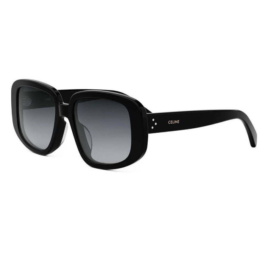 Celine Bold 3 Dots Smoke Gradient Butterfly Ladies Sunglasses CL40299U 01B 55 - 2