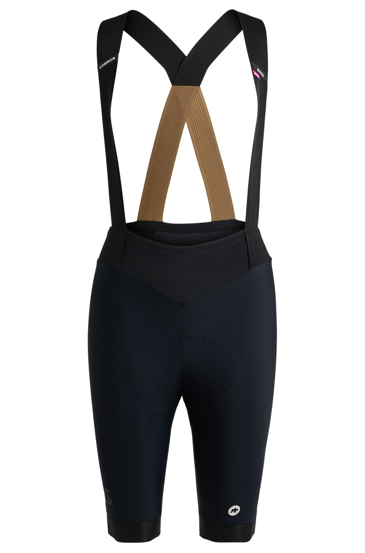 BOSS X ASSOS X-FRAME BIB SHORTS WITH SHOCK-ABSORBING FOAM INSERT - 1
