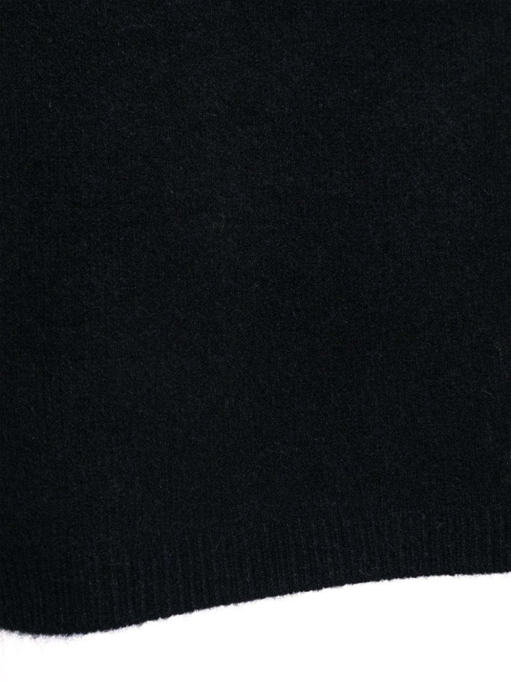 brushed cashmere scarf - 3