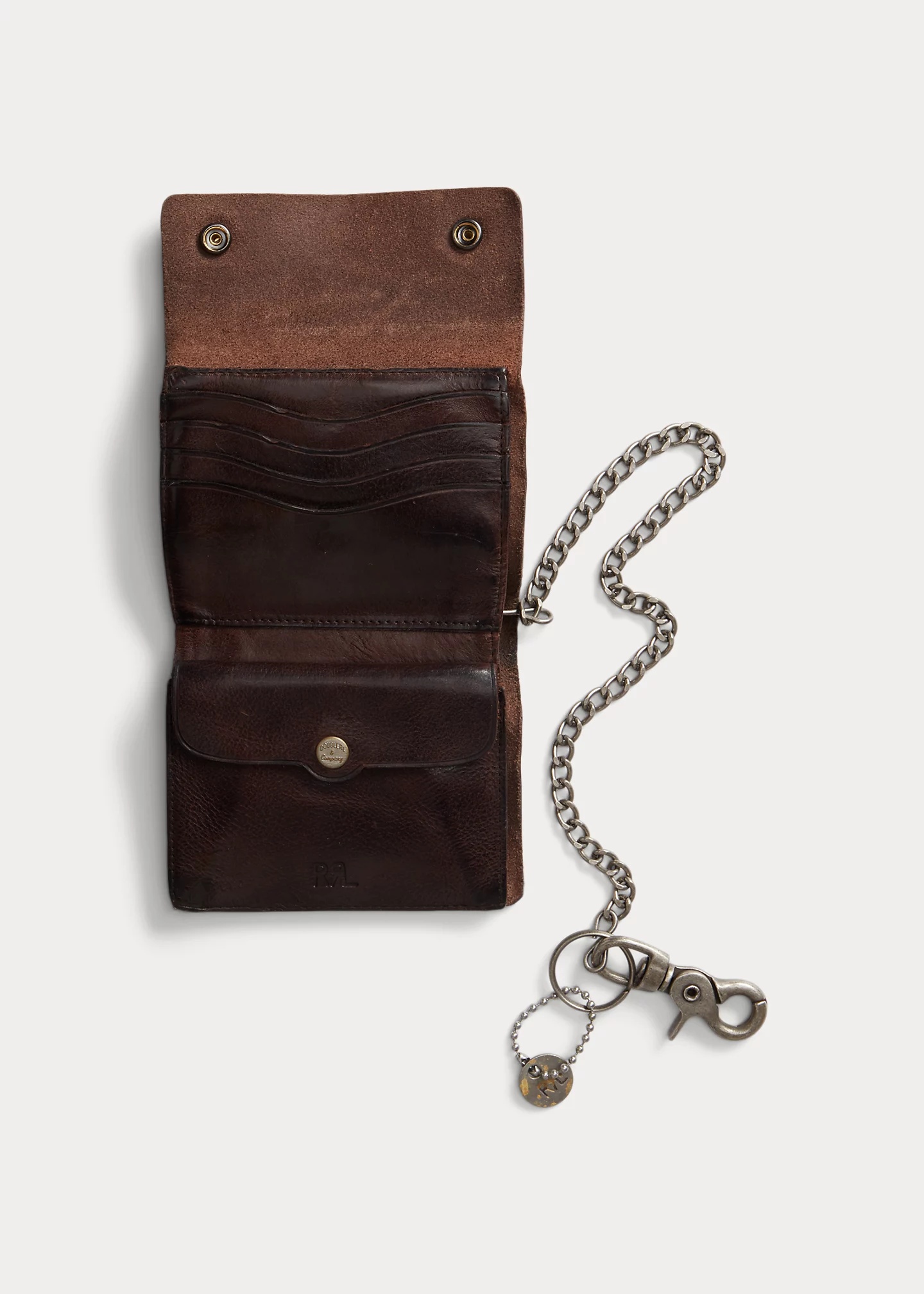 Leather Chain Wallet - 3