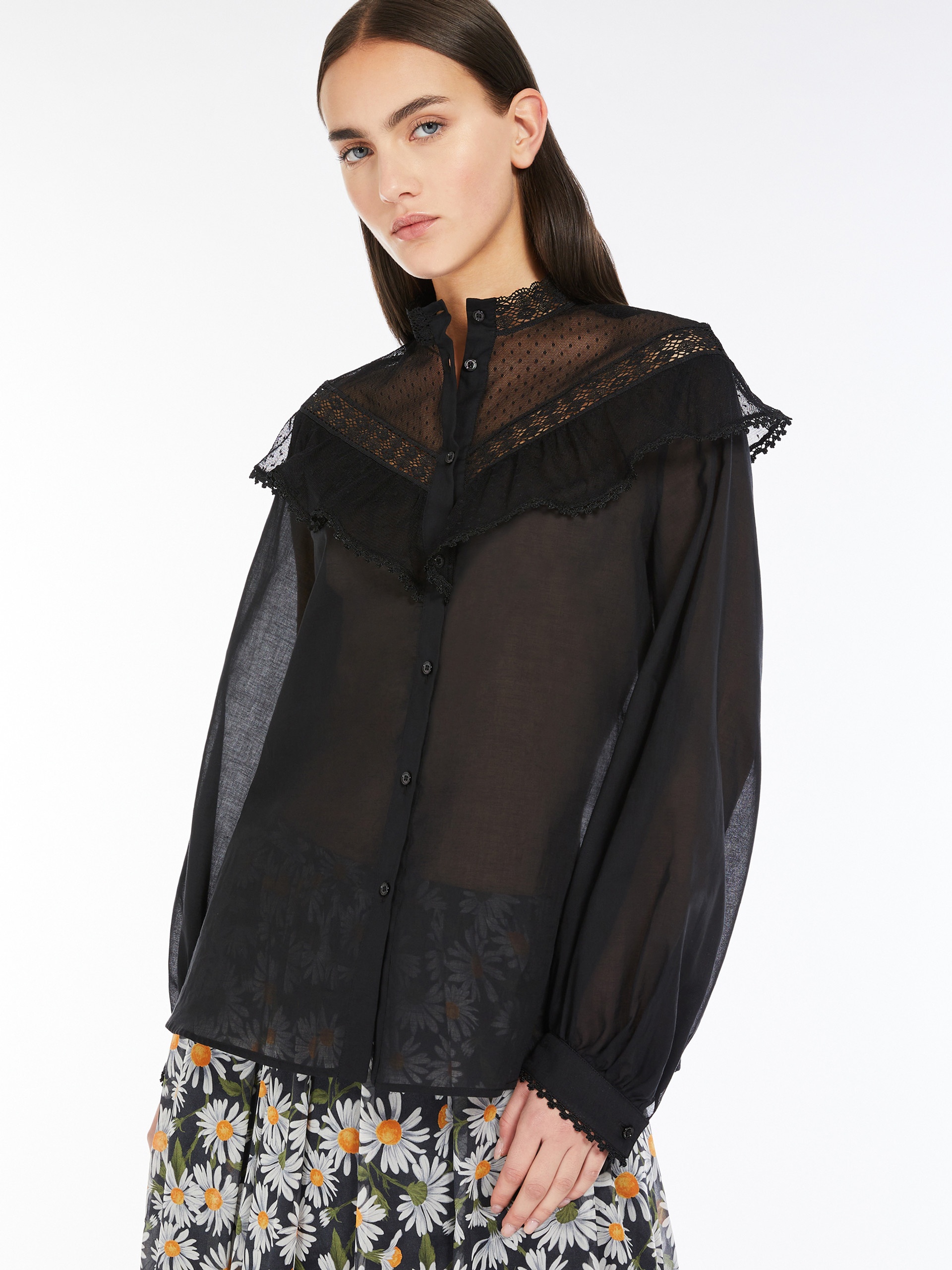 ASTICE1234 Cotton voile shirt - 5