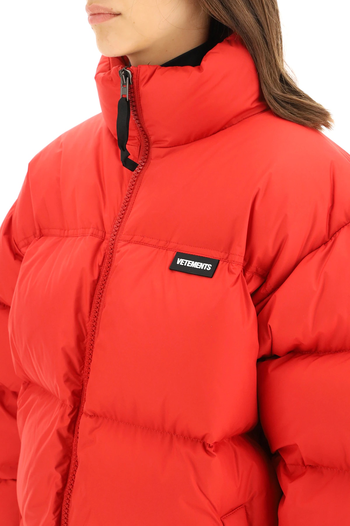 DOWN JACKET WITH LOGO EMBROIDERY - 5