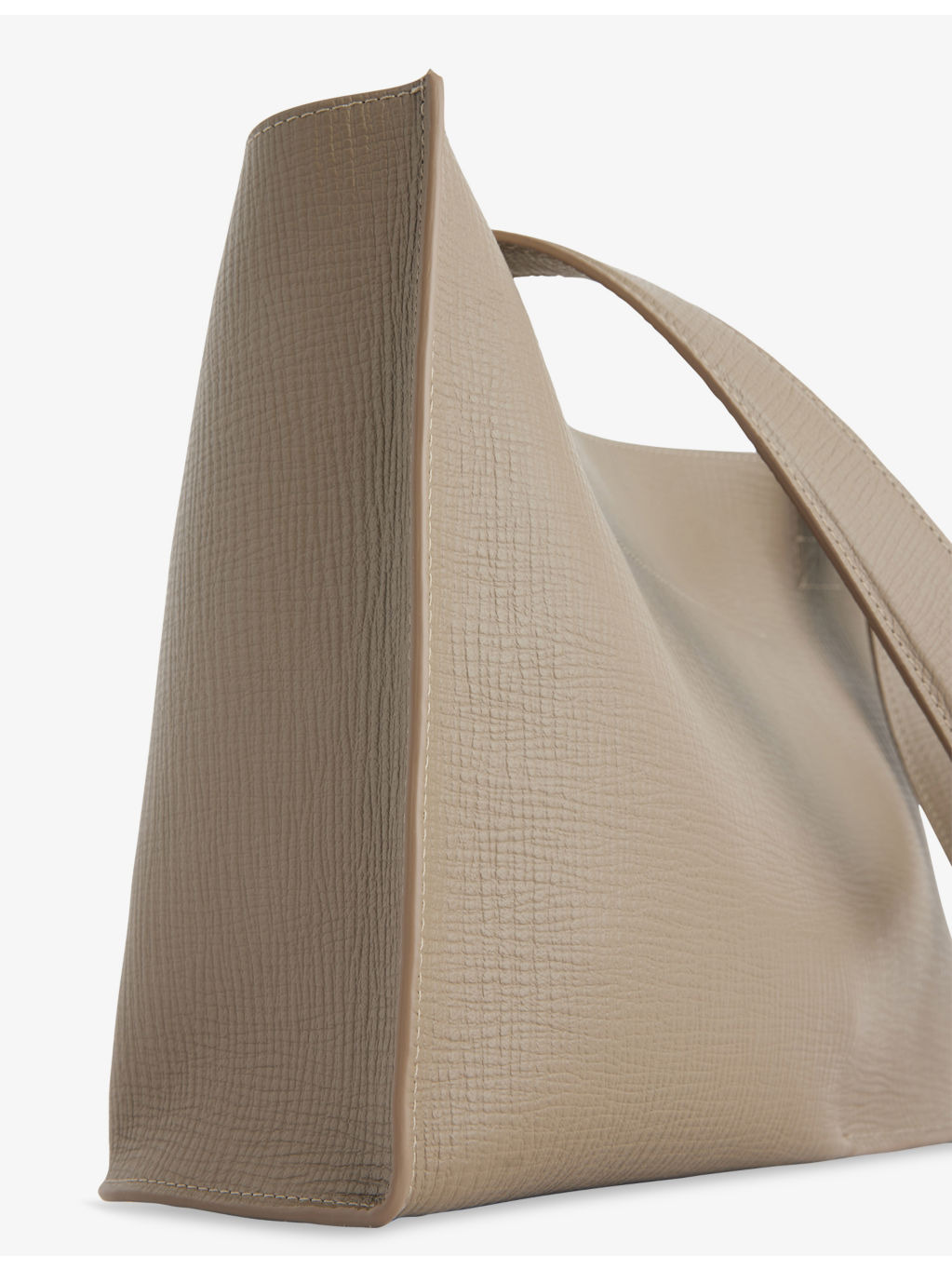 Medium Reflection Leather Tote Bag - 7