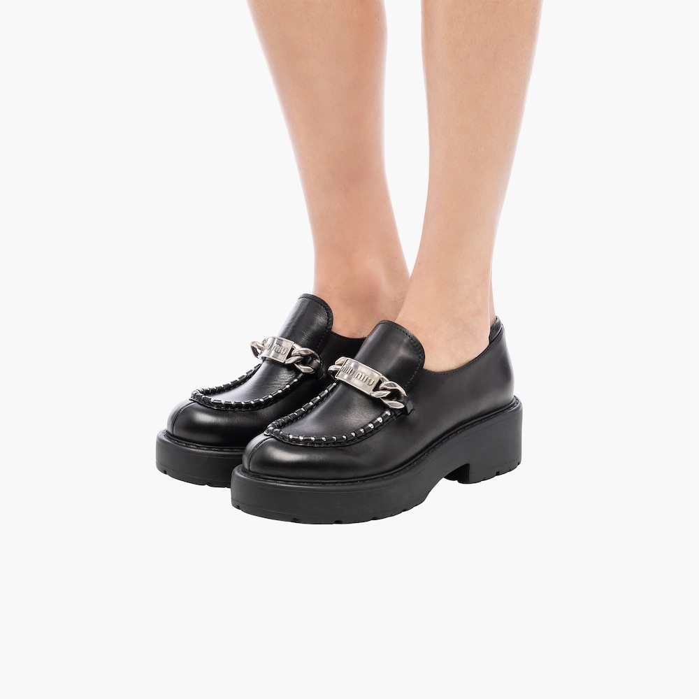 Leather loafers - 5