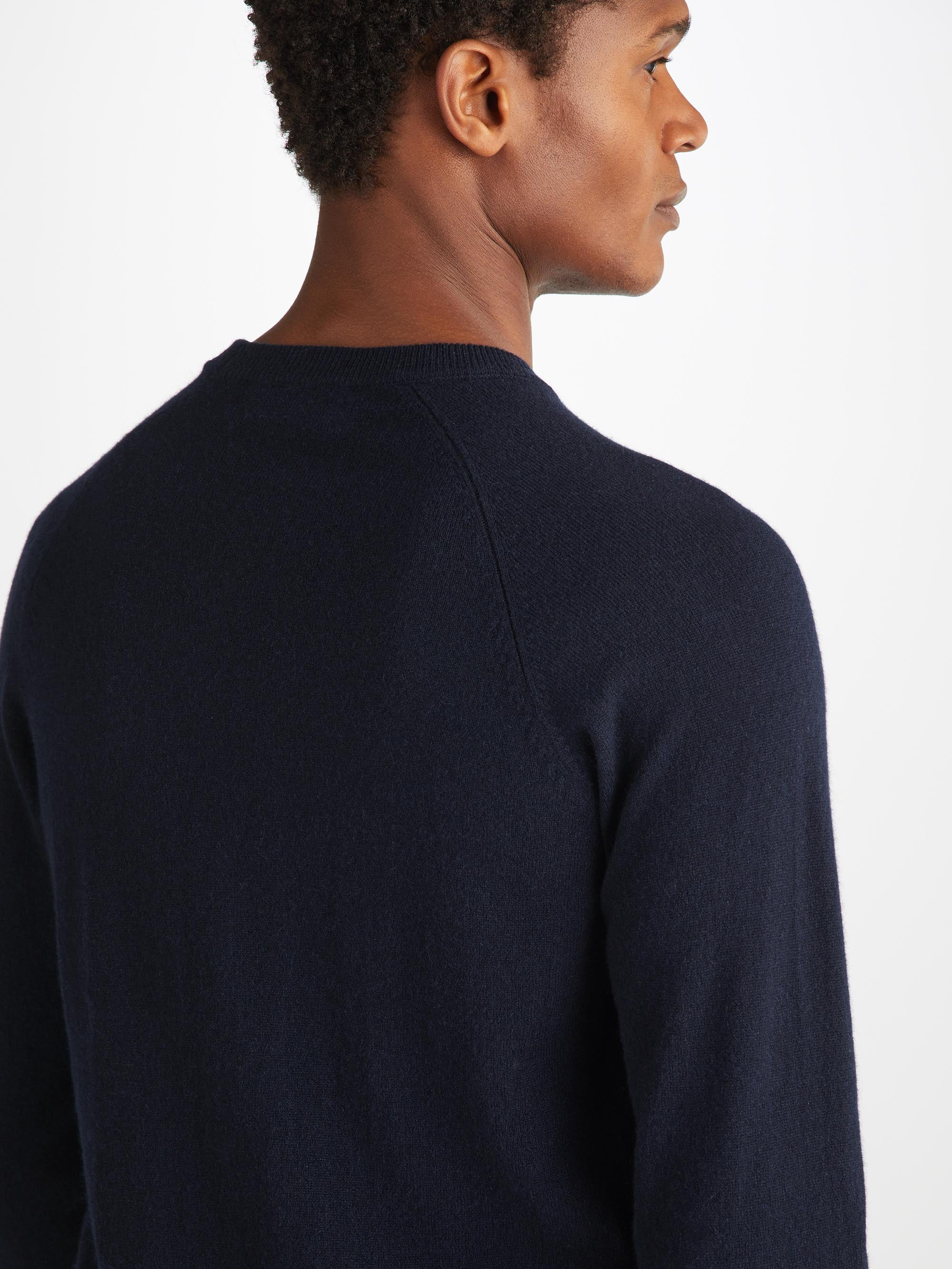 Men's Sweater Finley Cashmere Navy - 6