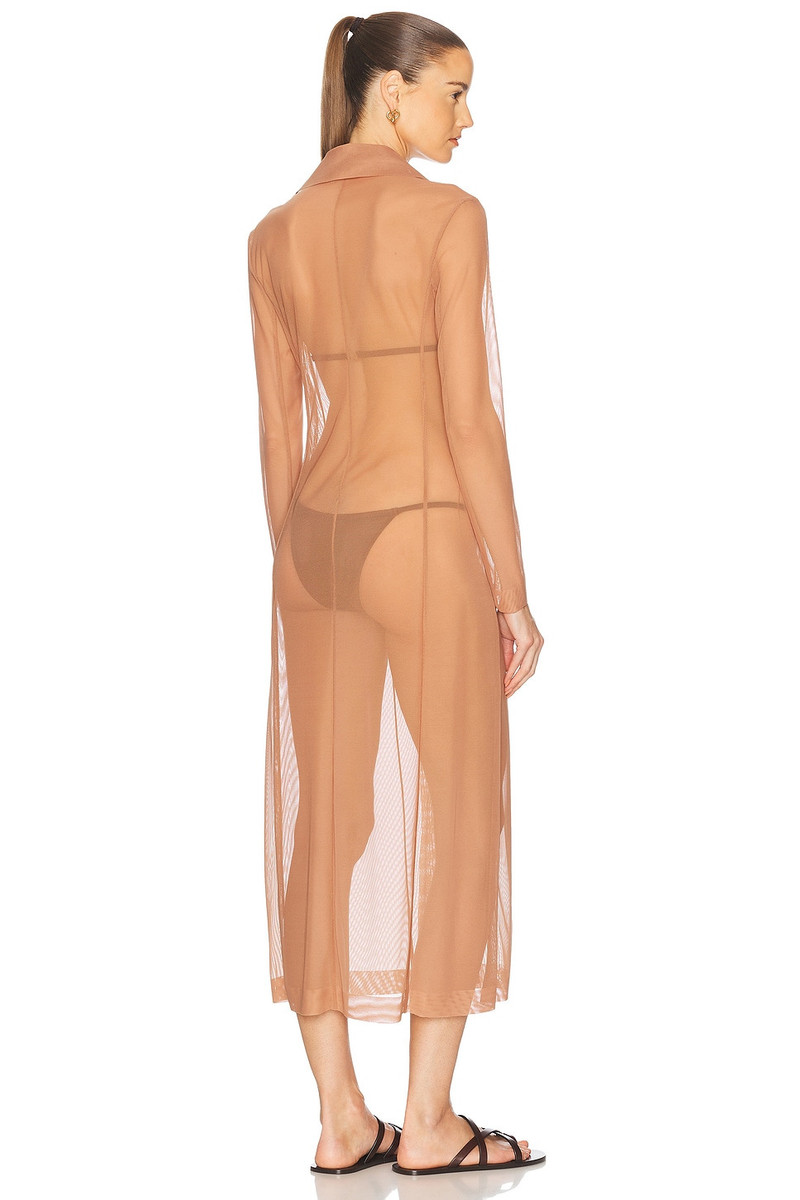 NORMA KAMALI Classic Single Breasted Midcalf Coat outlook