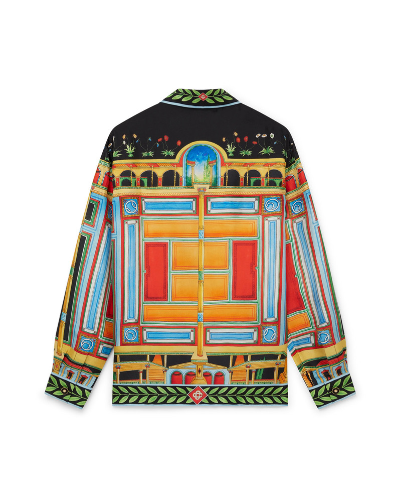 CASABLANCA Le Palais En Fleur Silk Shirt | Casablanca Paris outlook