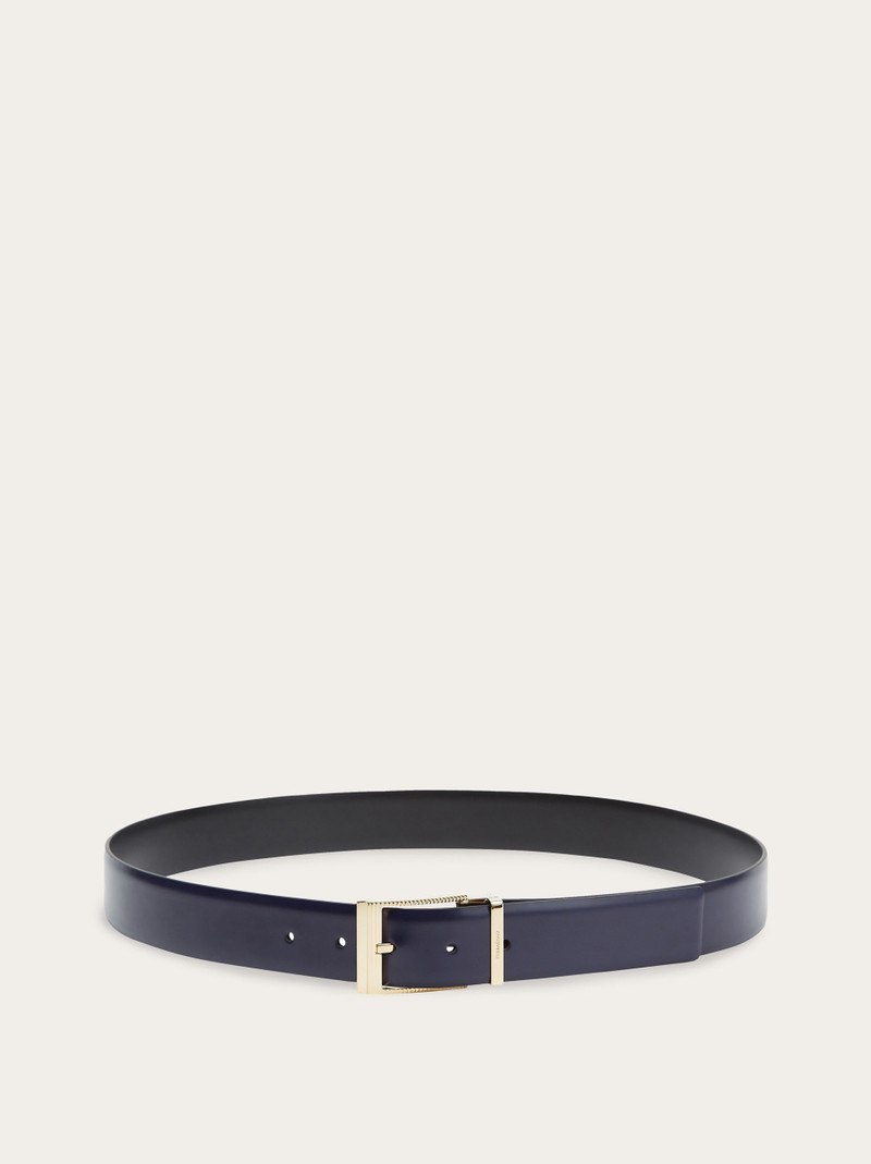 Reversible and adjustable Gancini belt 3
