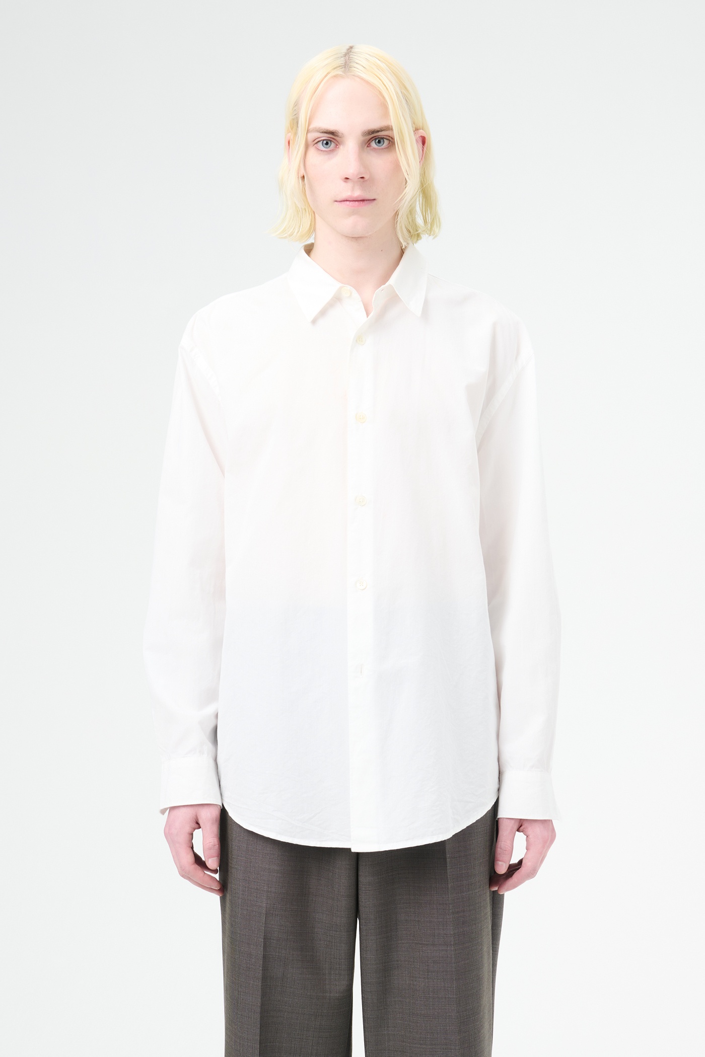 Beyond Shirt White Liquid Poplin - 3