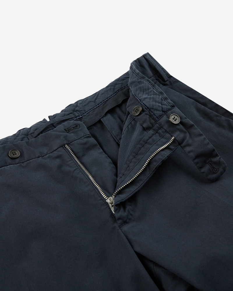 Regular fit cotton and cashmere trousers 6