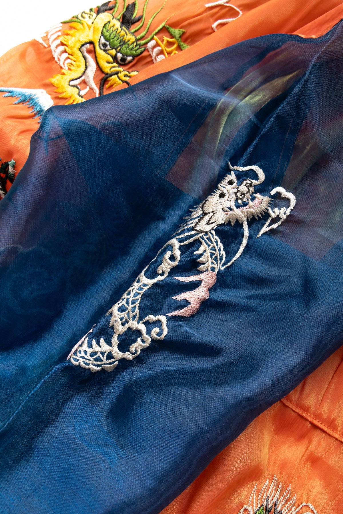 Sheer Pearl Mosquito Guard 2TONES Vietnam JKT - Orange x Blue - 16