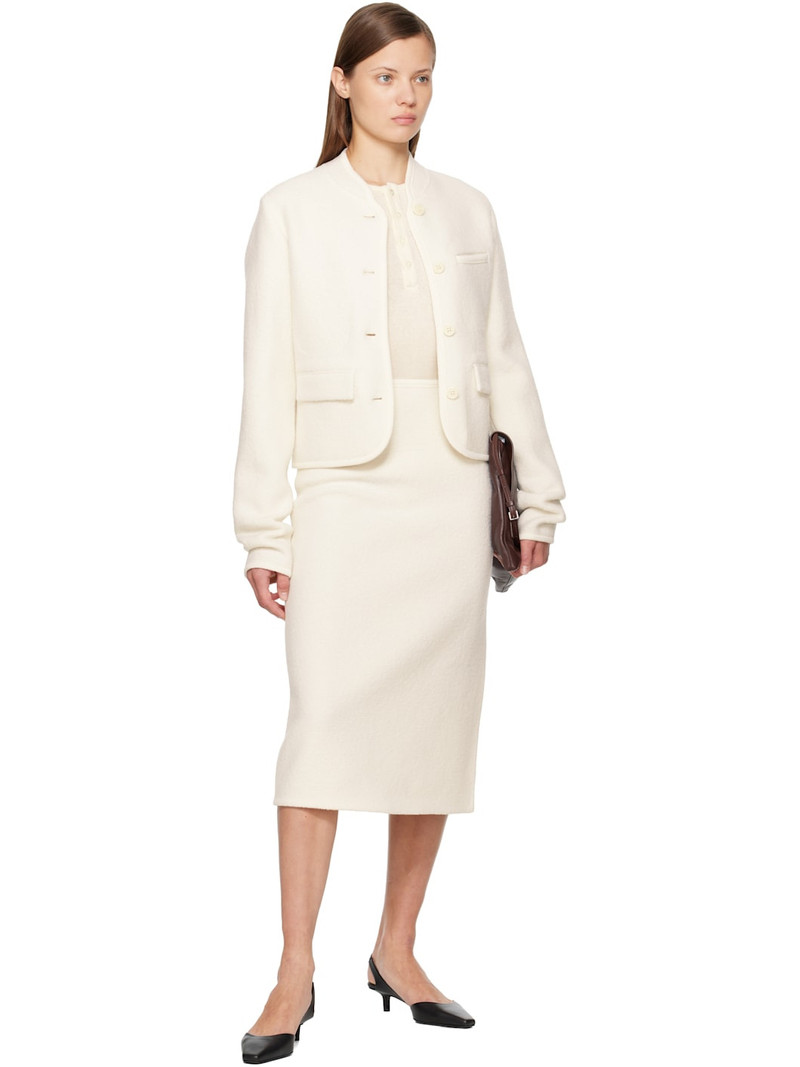 RIER White Walker Midi Skirt outlook