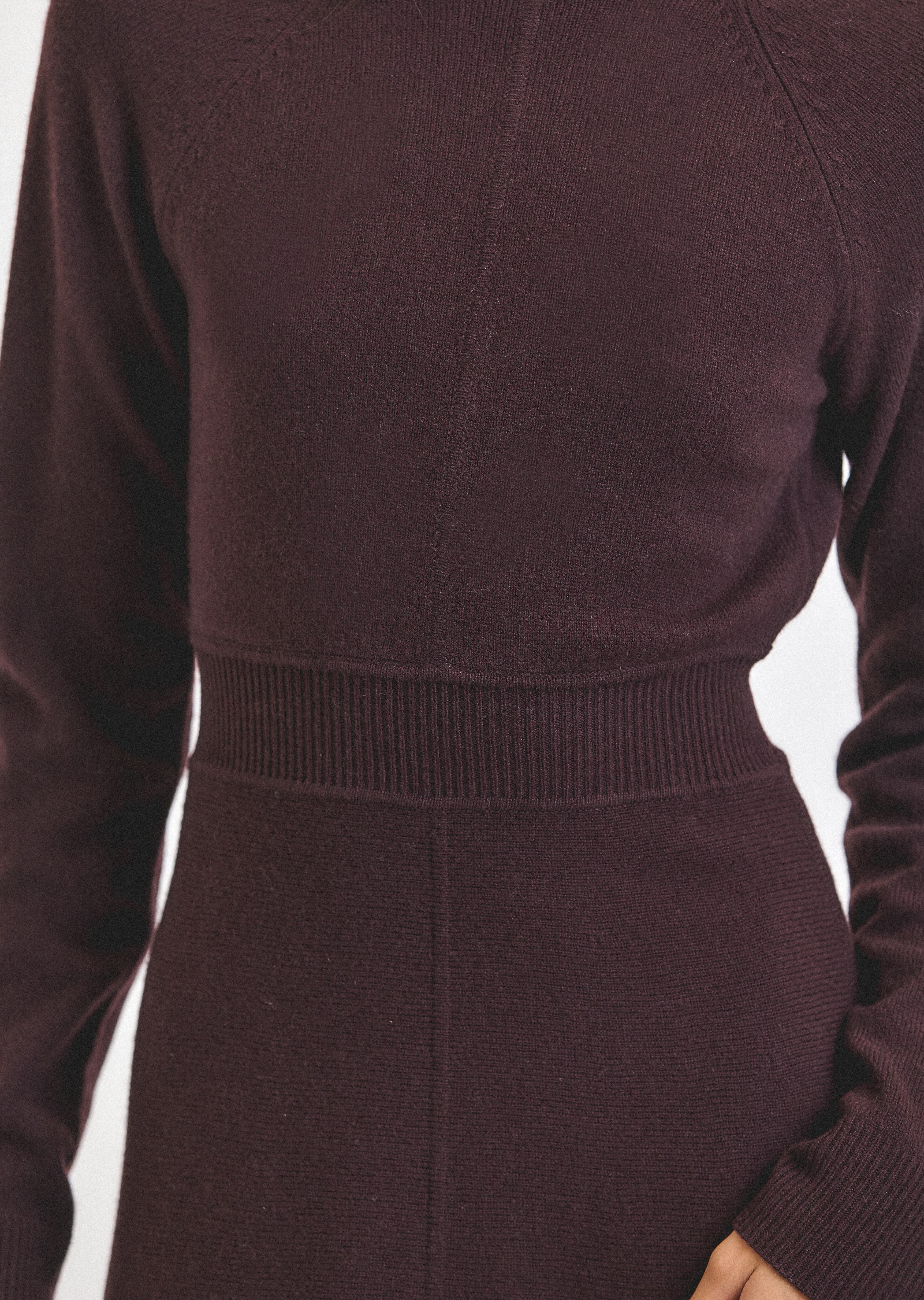 BETHANY LONG SLEEVE TURTLENECK DRESS - 2