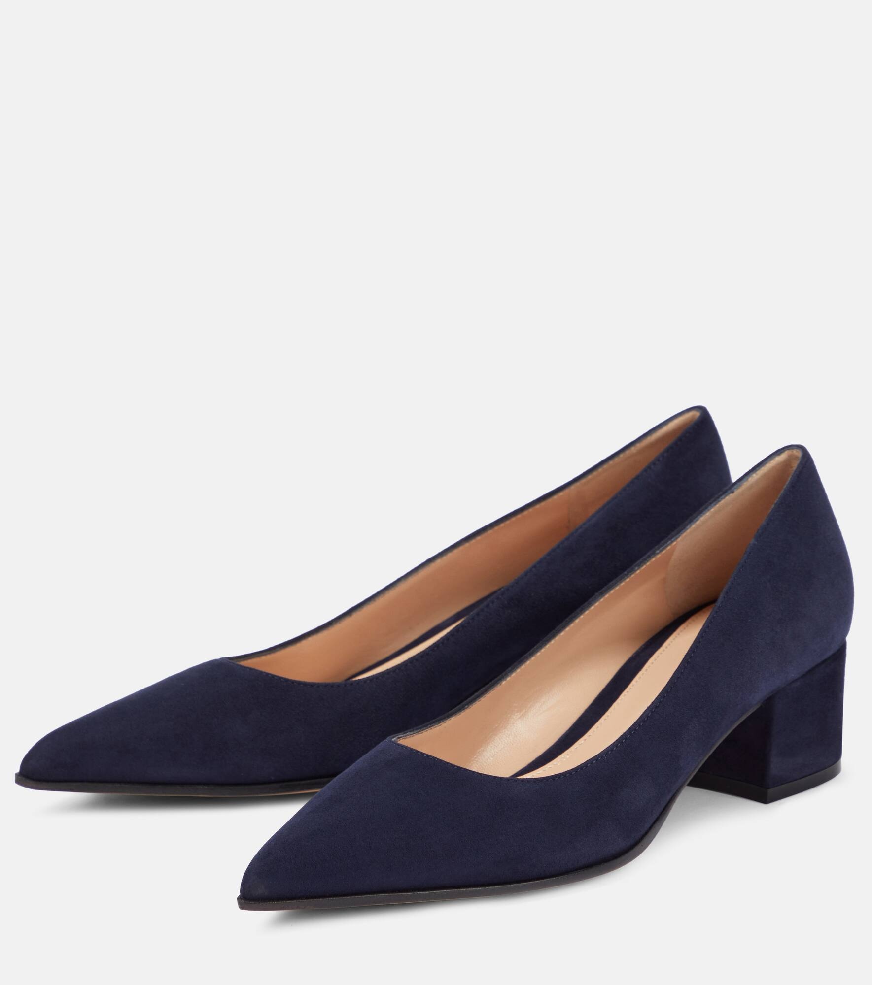 Suede pumps - 5