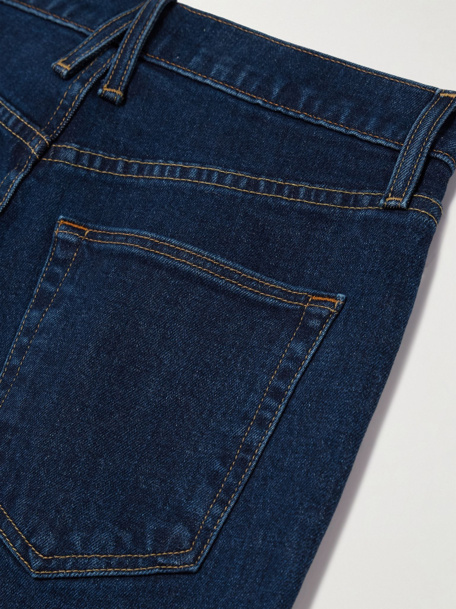 Grace high-rise wide-leg jeans Dark denim - 6