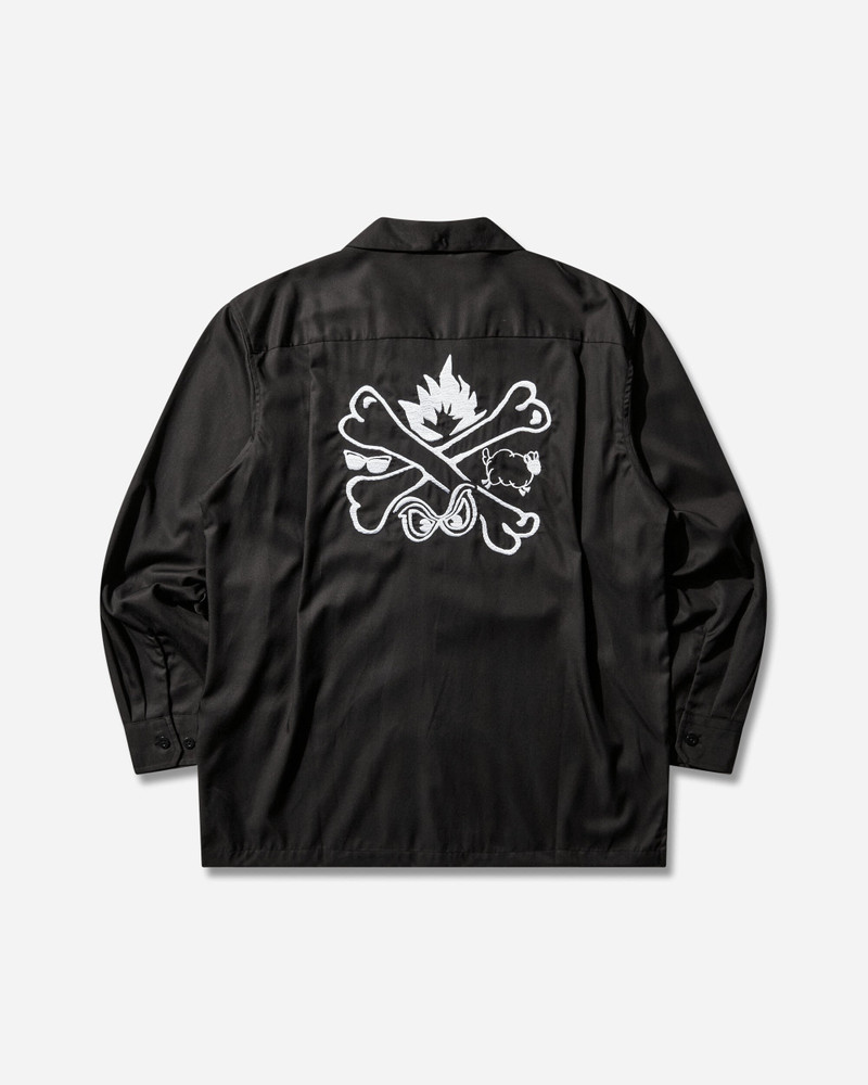 WTAPS Men's EW Longsleeve Shirt Black outlook