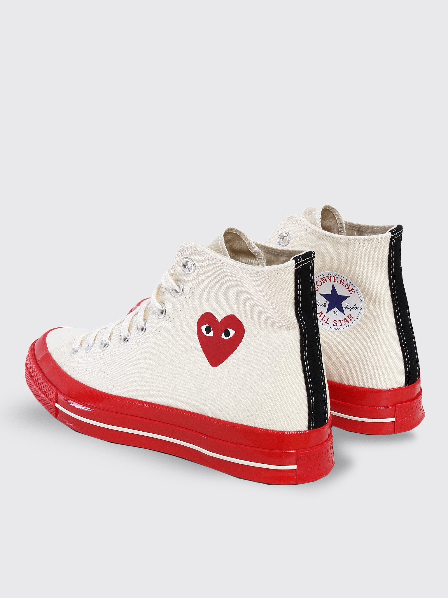 Play Comme Des Garcons Converse Red Sole - 7