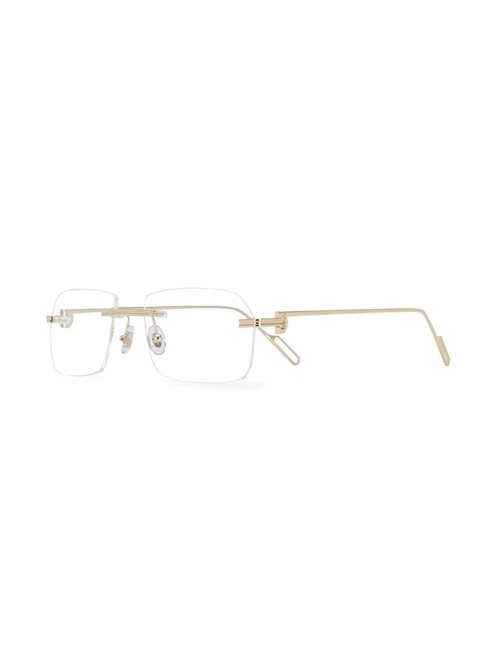 rimless design glasses - 2