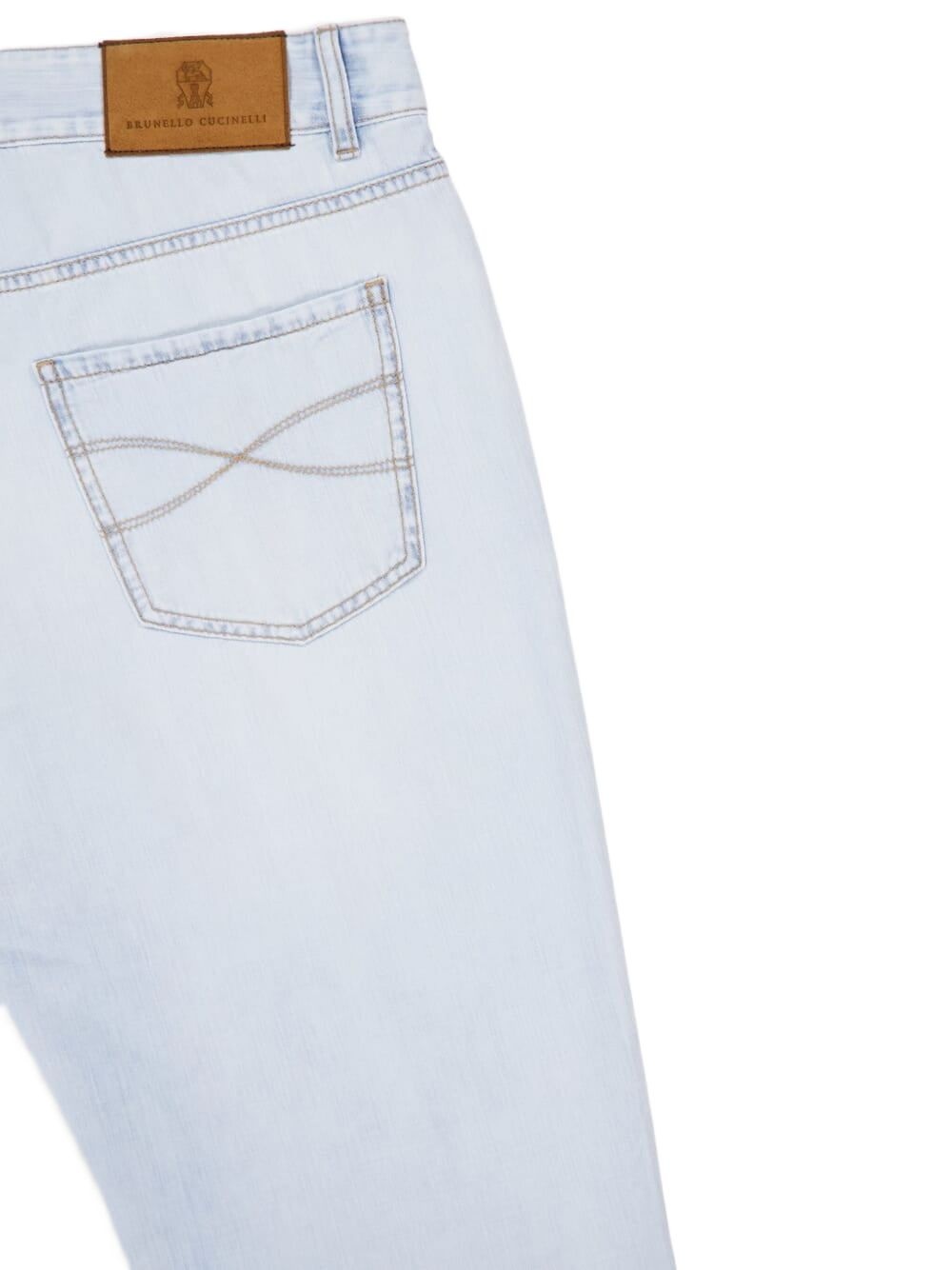 logo-patch jeans - 4