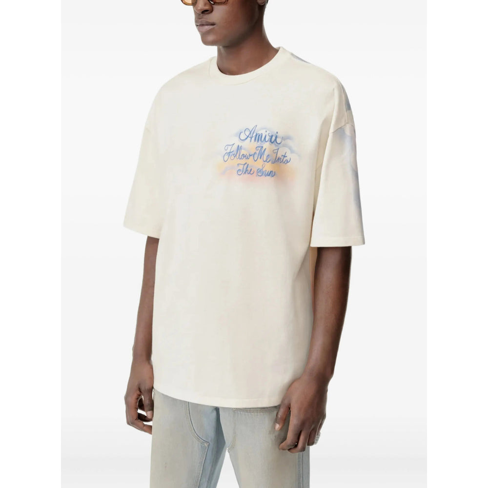 Amiri Neutrals T-Shirts & Vests - T-Shirts Men - 4