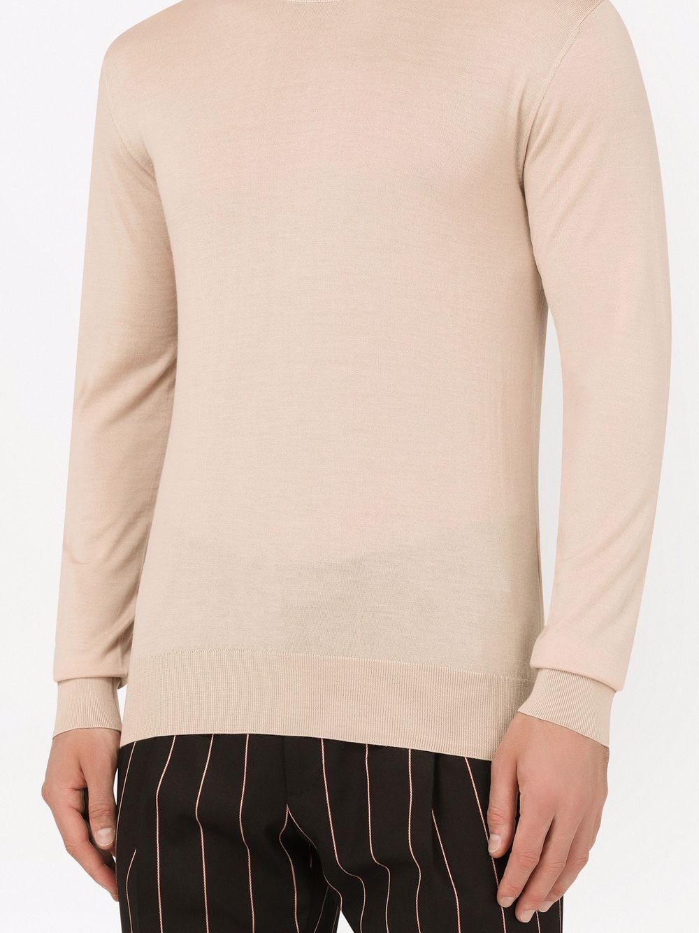 roll-neck cashmere jumper - 5