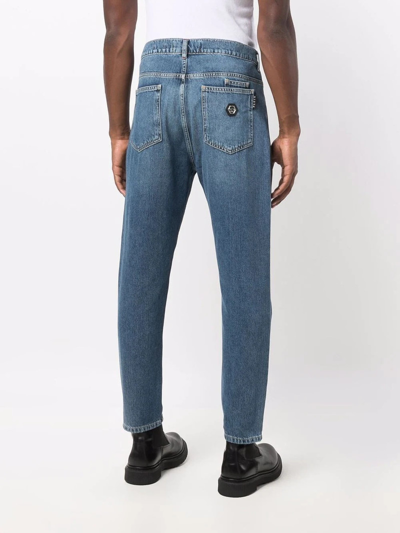 carrot-cut Iconic Plein jeans 4