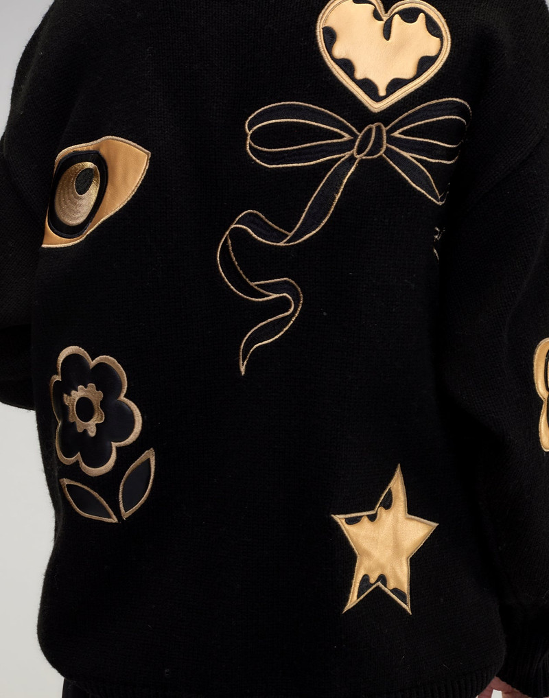 Playful Patchwork Cardigan 7