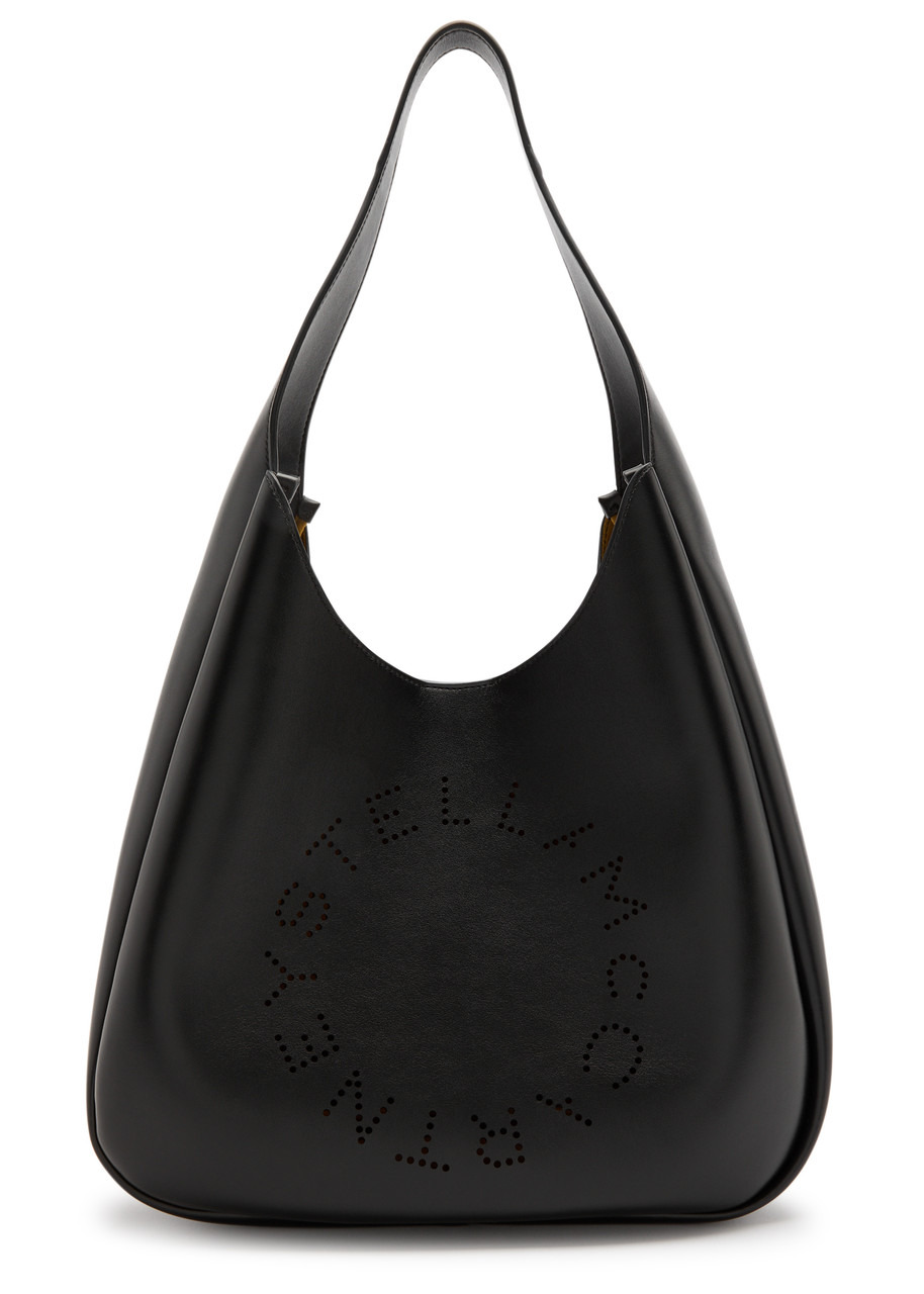 Stella Logo faux leather shoulder bag - 1