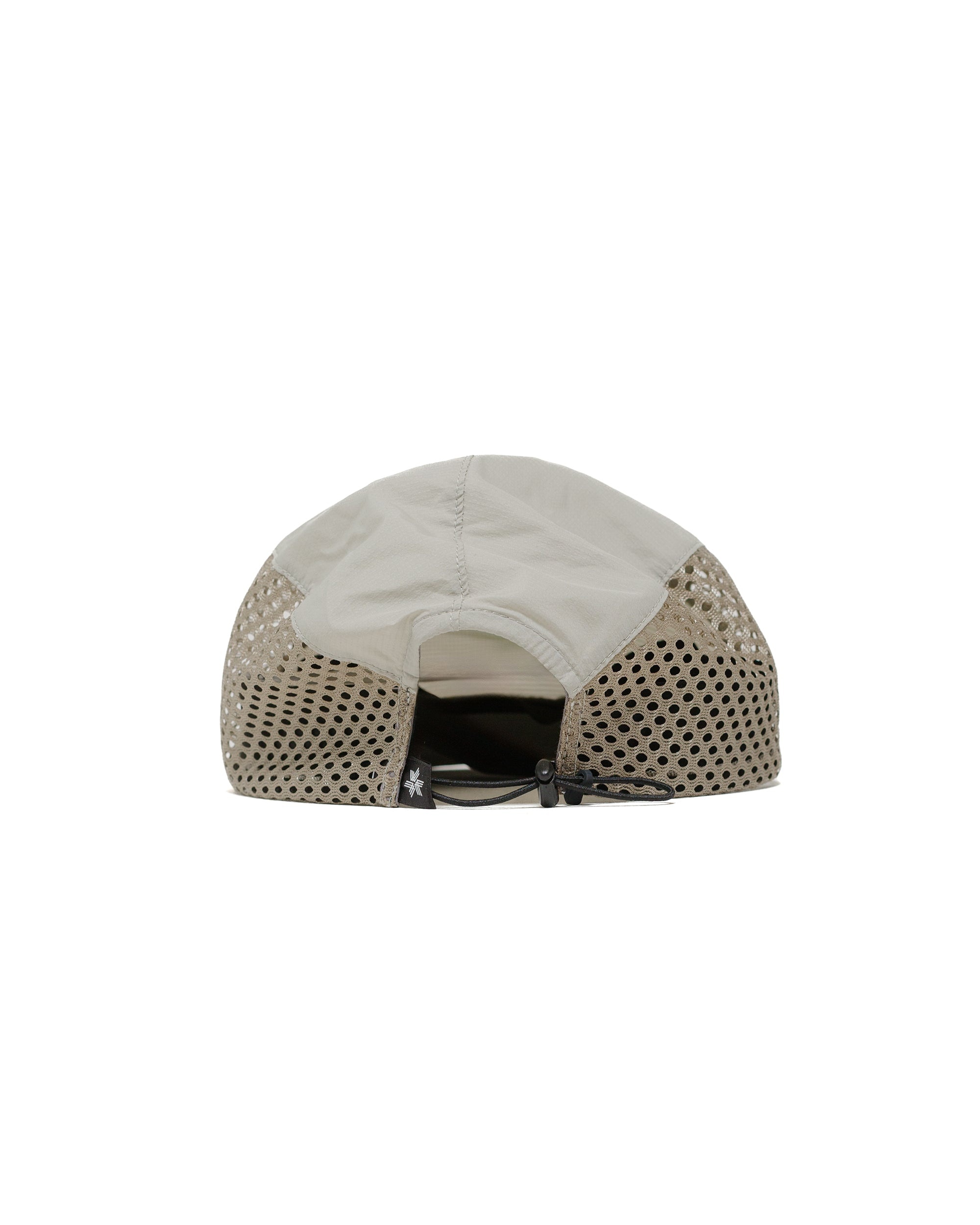 Compact Run Mesh Cap Fog Beige - 2