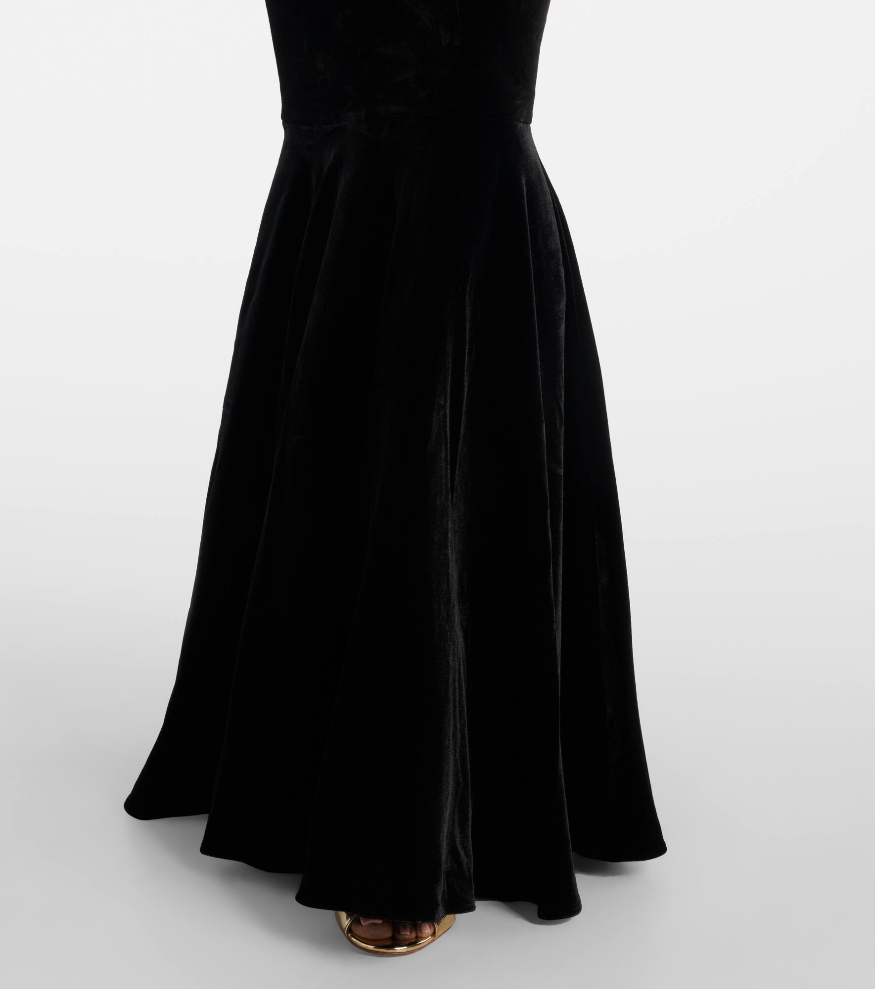 Chain-detail corset gown - 6