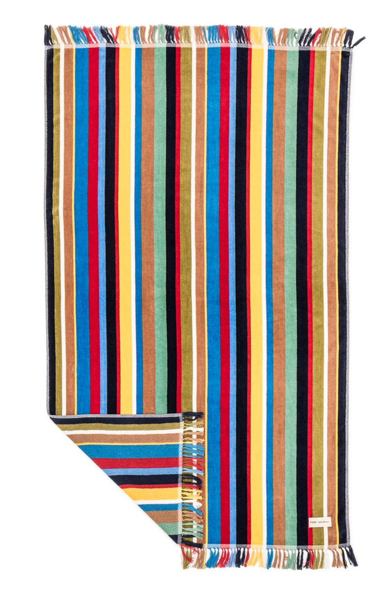 STAUD BEACH TOWEL MARKET STRIPE 7