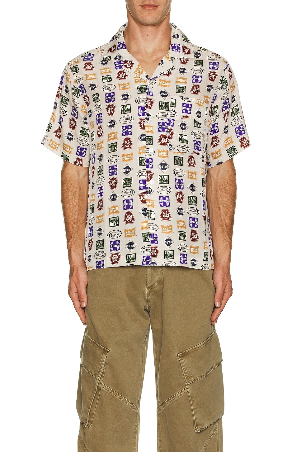 Trucker Print Shirt - 4