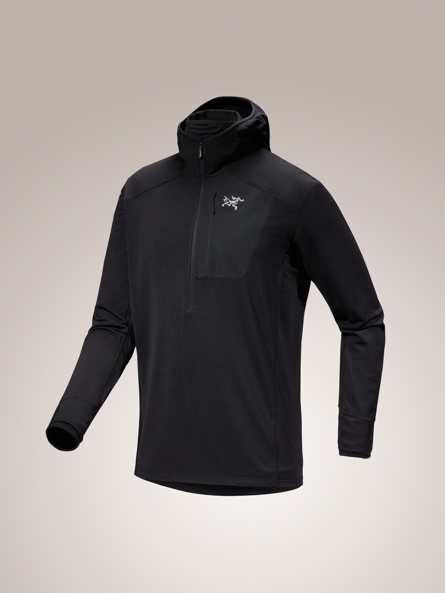 Delta 1/2 Zip Neck Hoody - 8