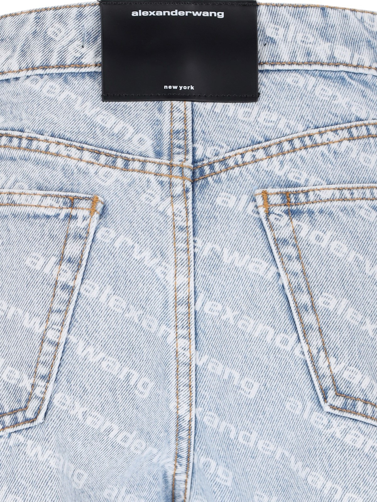DENIM LOGO SHORTS - 3