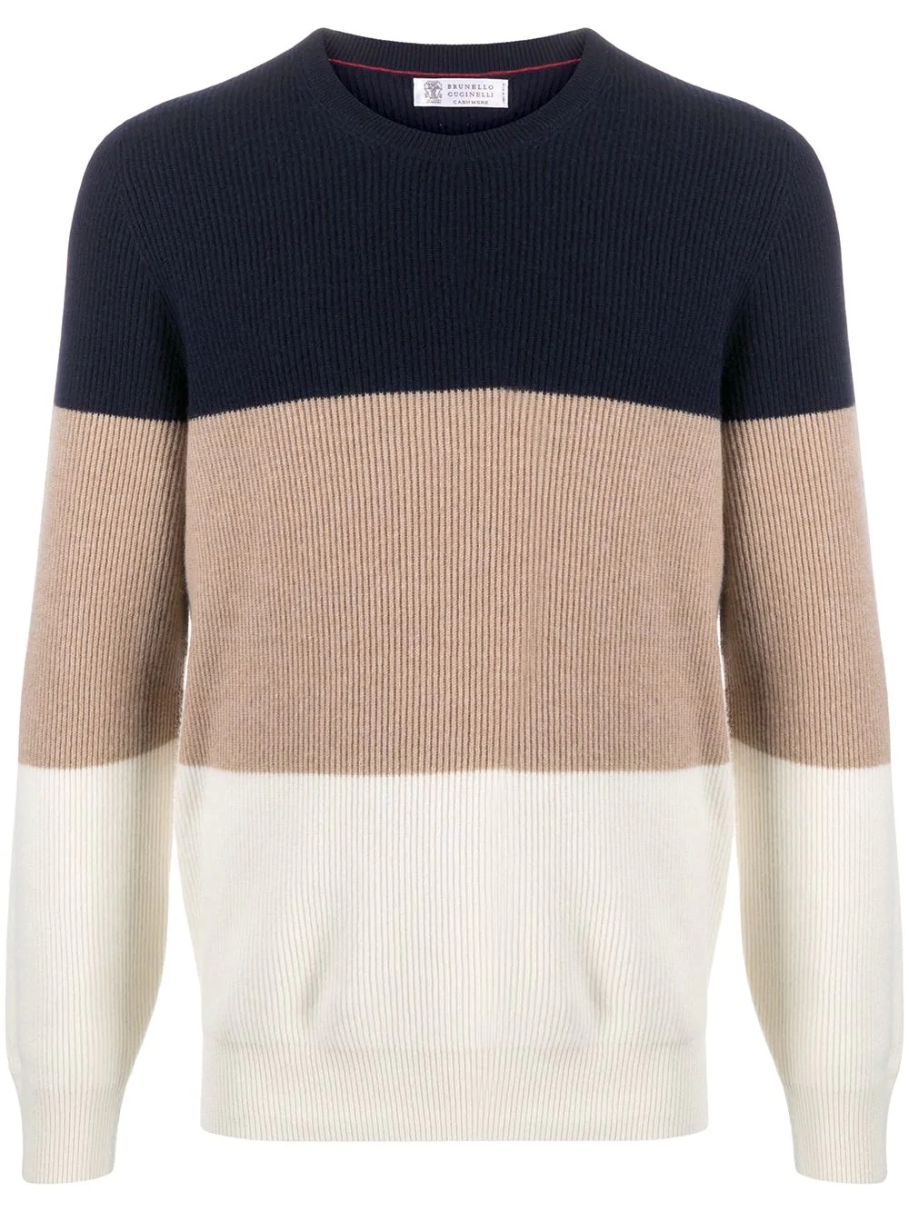 colour block jumper - 1