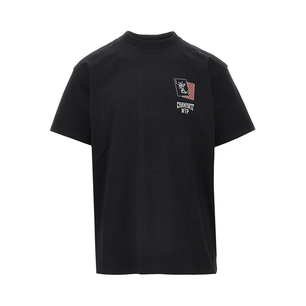 Carhartt WIP Playing Card Print T-shirt Black - 1