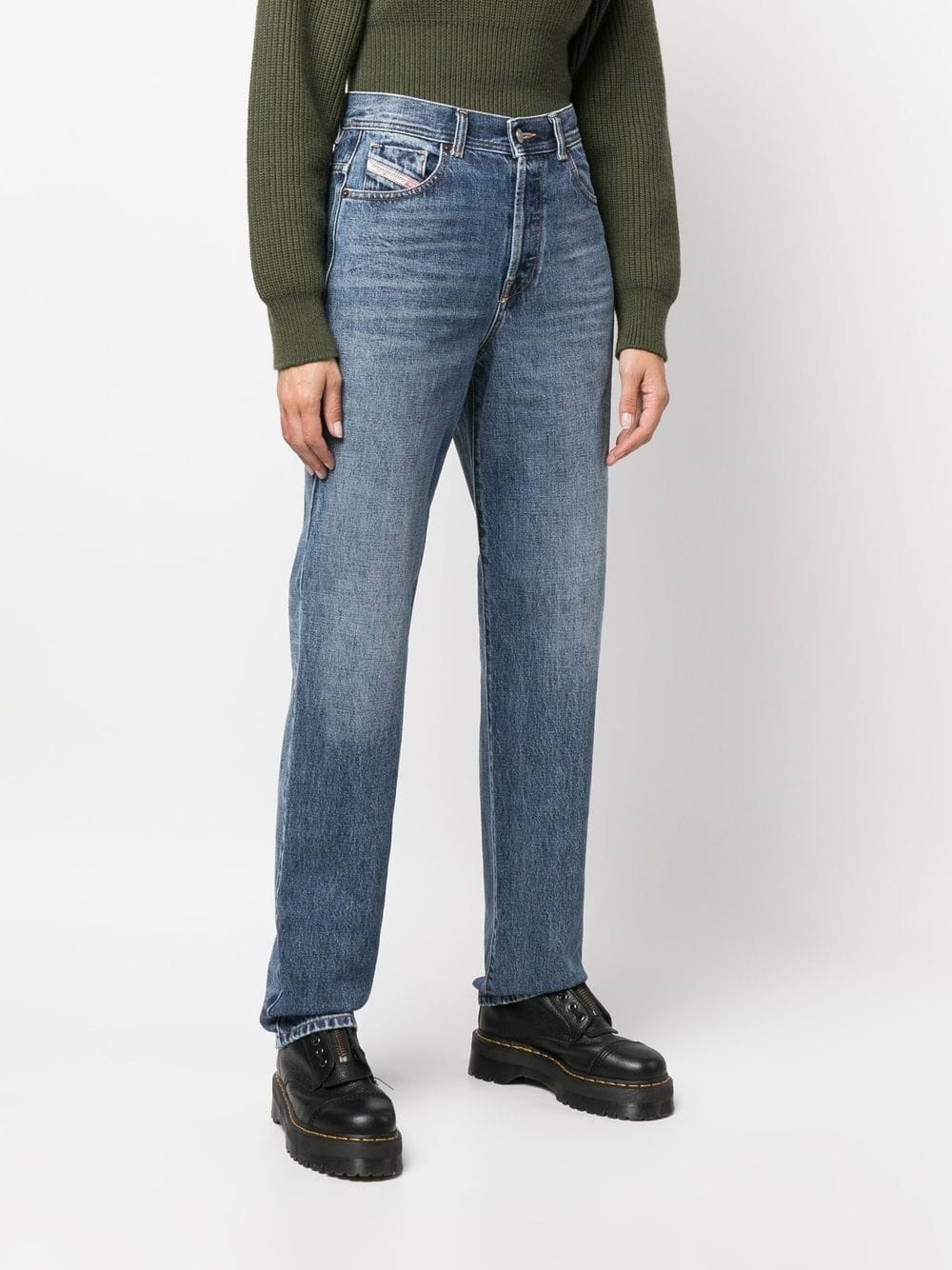 1956 straight leg jeans - 3